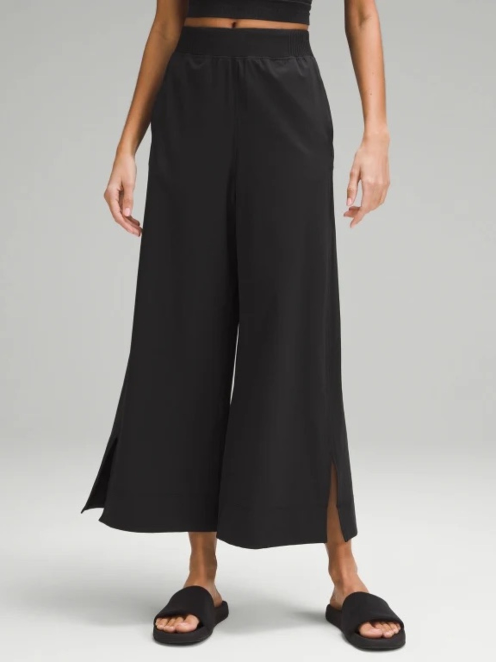 Lululemon Stretch Woven Wide-Leg High-Rise Crop
